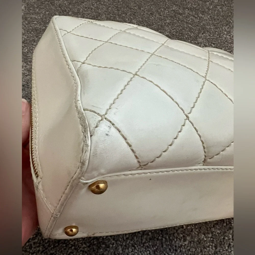 Chanel Bowler Bag w/Gold Hardware - Picture 6 of 17